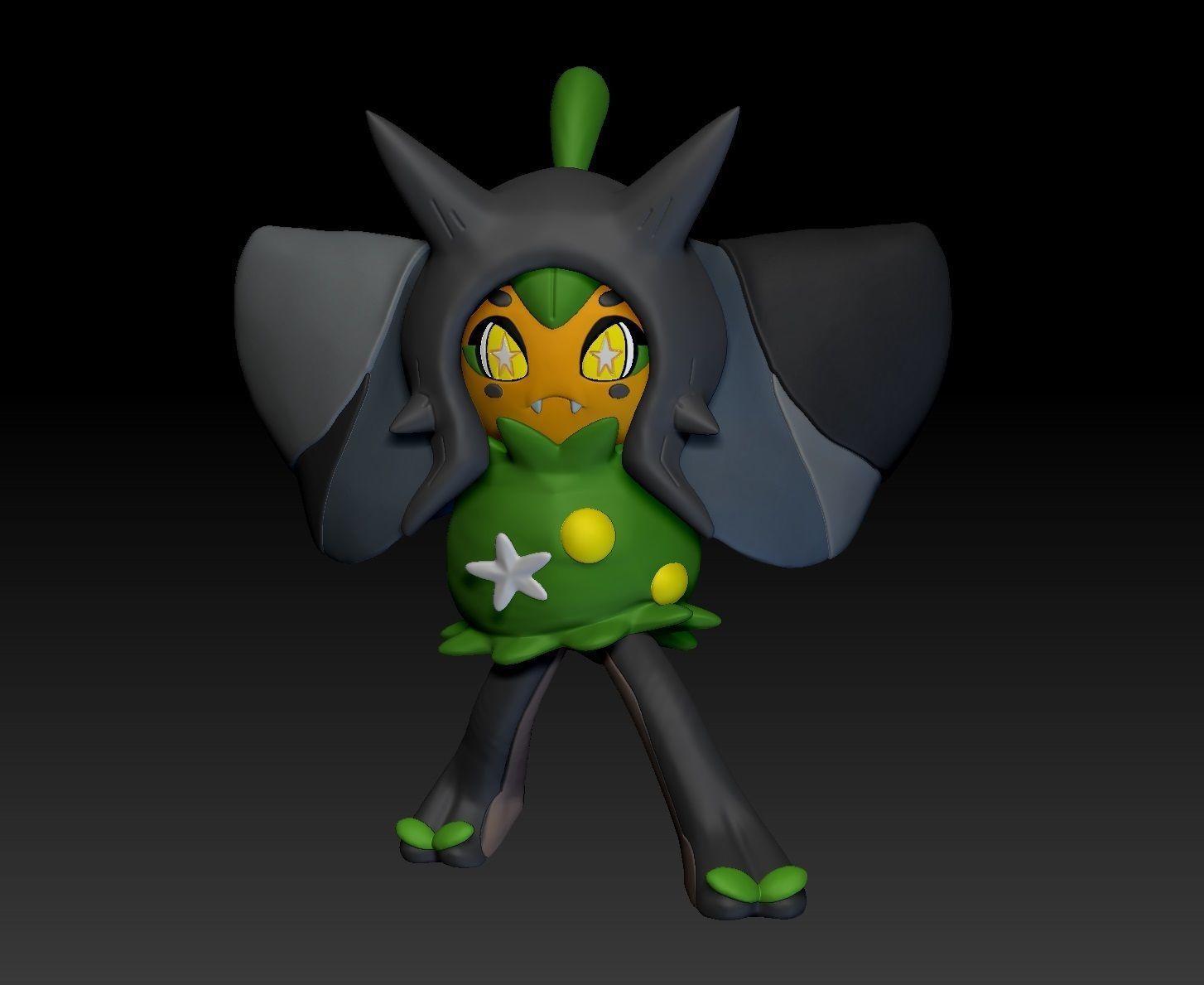 Pokemon Ogerpon Cornerstone Mask 3D print model_1