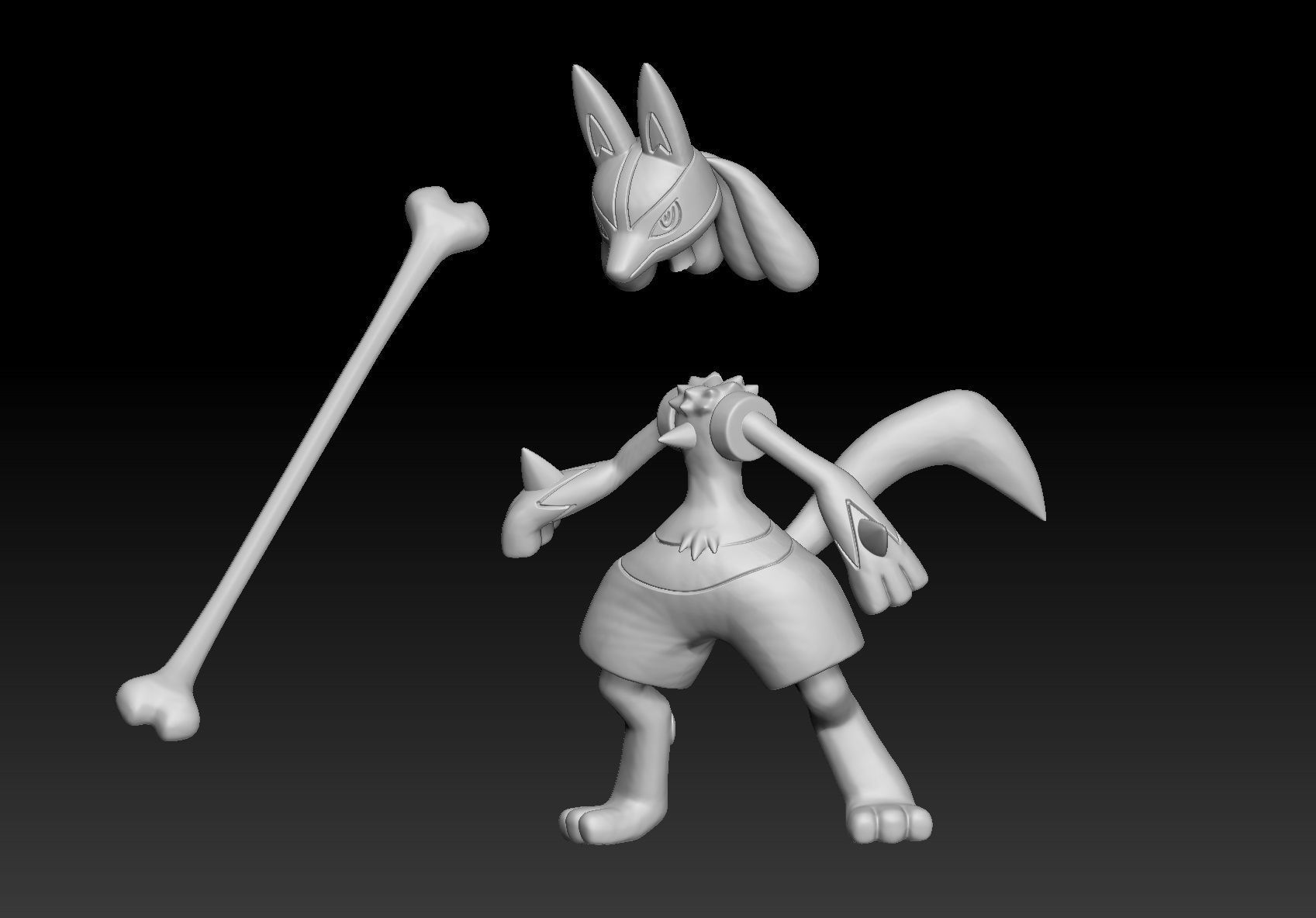 Pokemon Sinnoh Gym Leader Maylene 3D print model_6