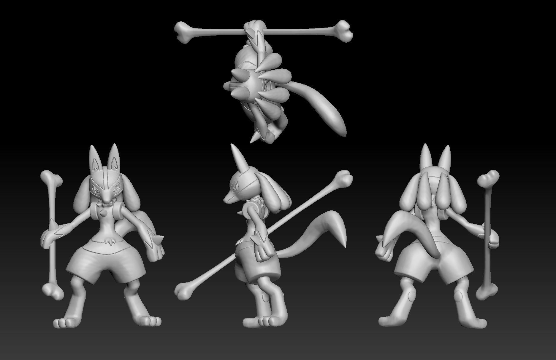 Pokemon Sinnoh Gym Leader Maylene 3D print model_5