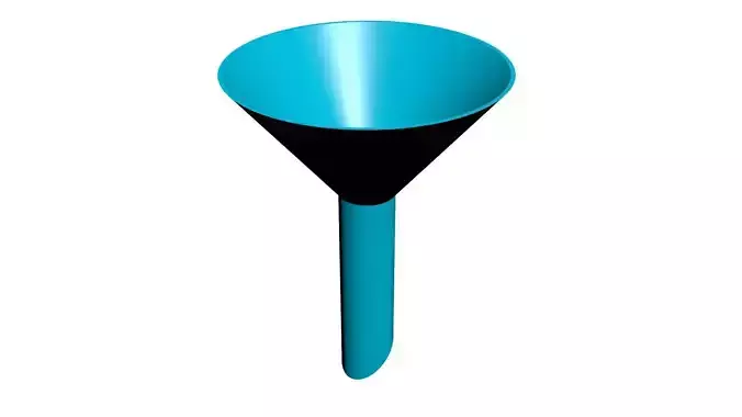Funnel 3D model