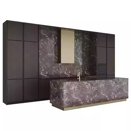 Modern kitchen with island