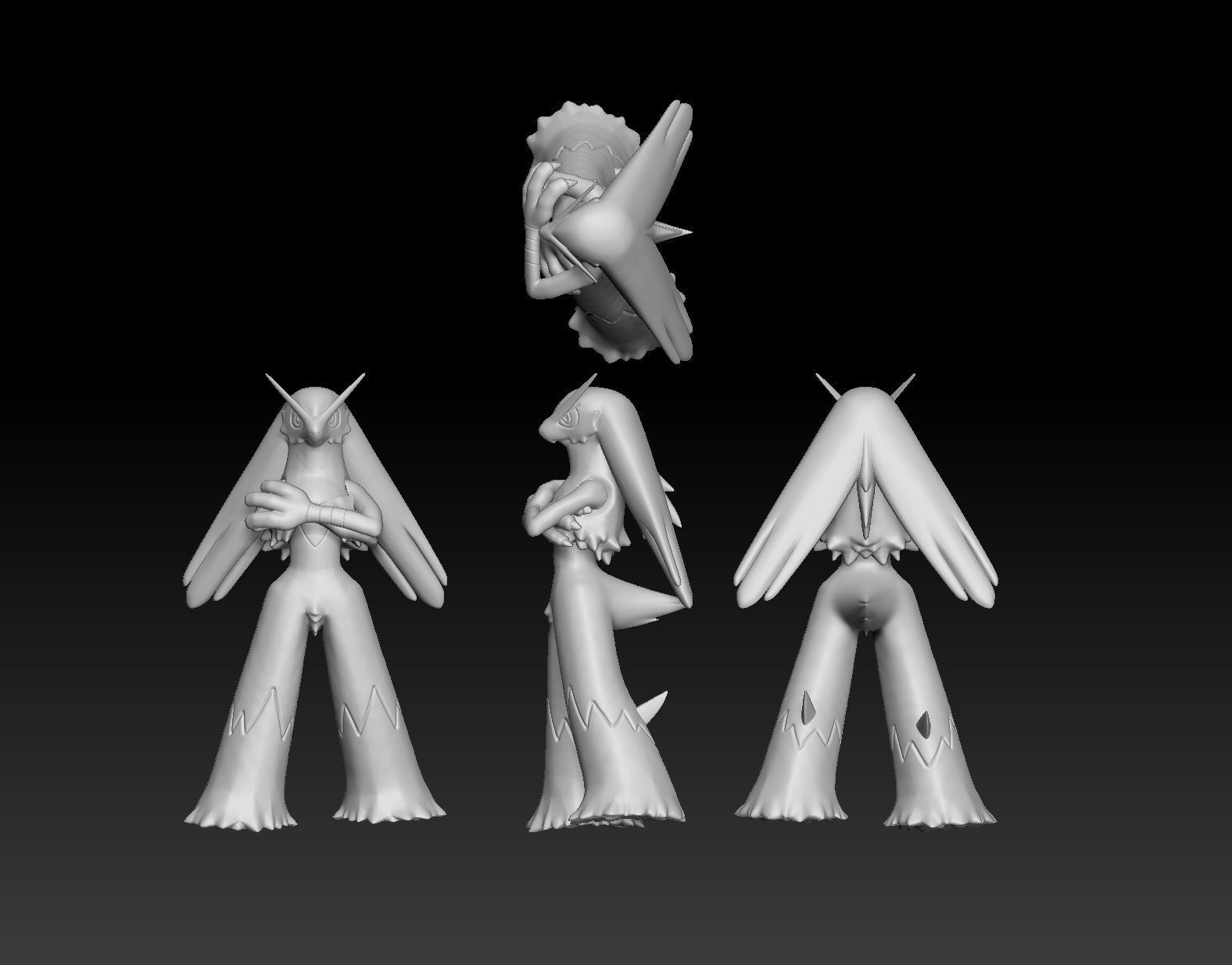 Pokemon Hoenn Trainer May 3D print model_5