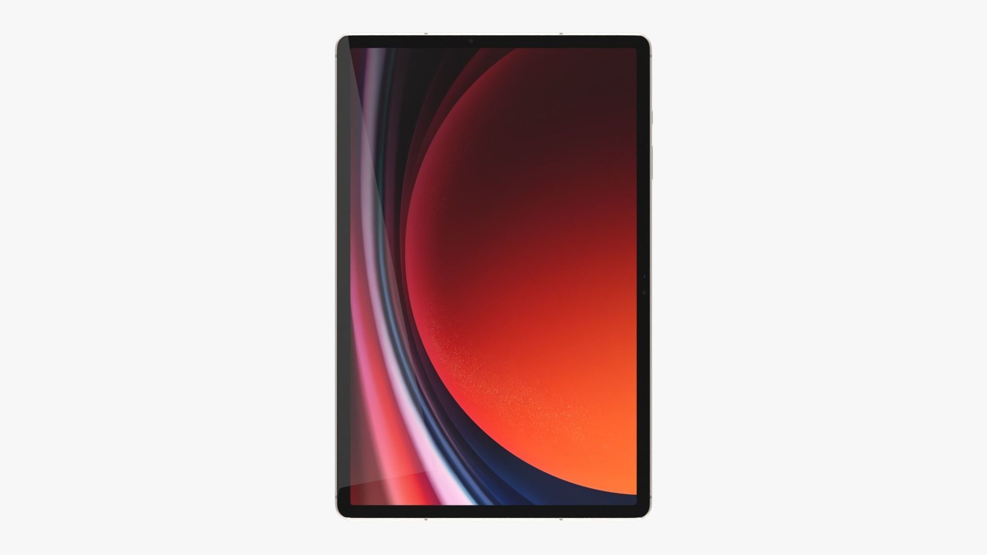 Samsung Galaxy Tab S9 Plus Beige 3D model_13