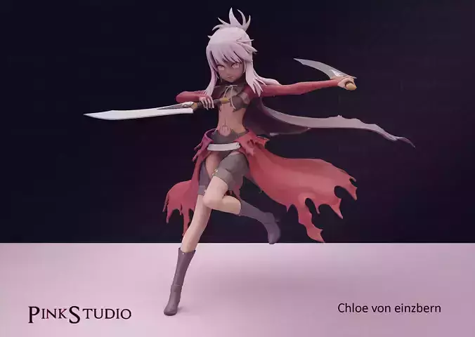 Fate Kaleid Liner Prisma Illya - Chloe Von Einzbern 3D print model
