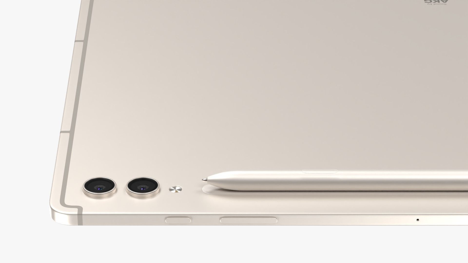 Samsung Galaxy Tab S9 Ultra Beige 3D model_7