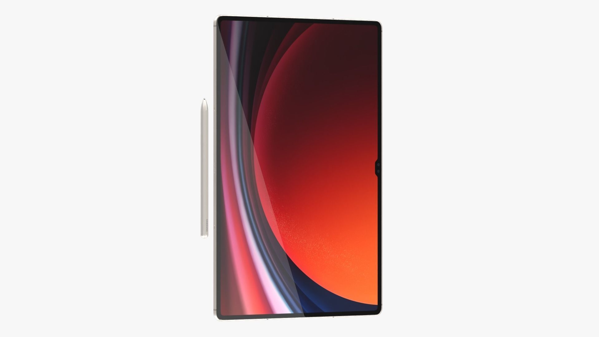 Samsung Galaxy Tab S9 Ultra Beige 3D model_11