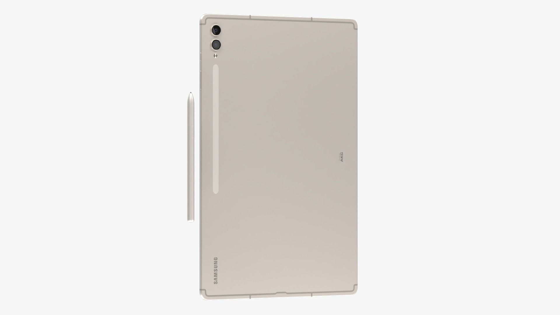 Samsung Galaxy Tab S9 Ultra Beige 3D model_12