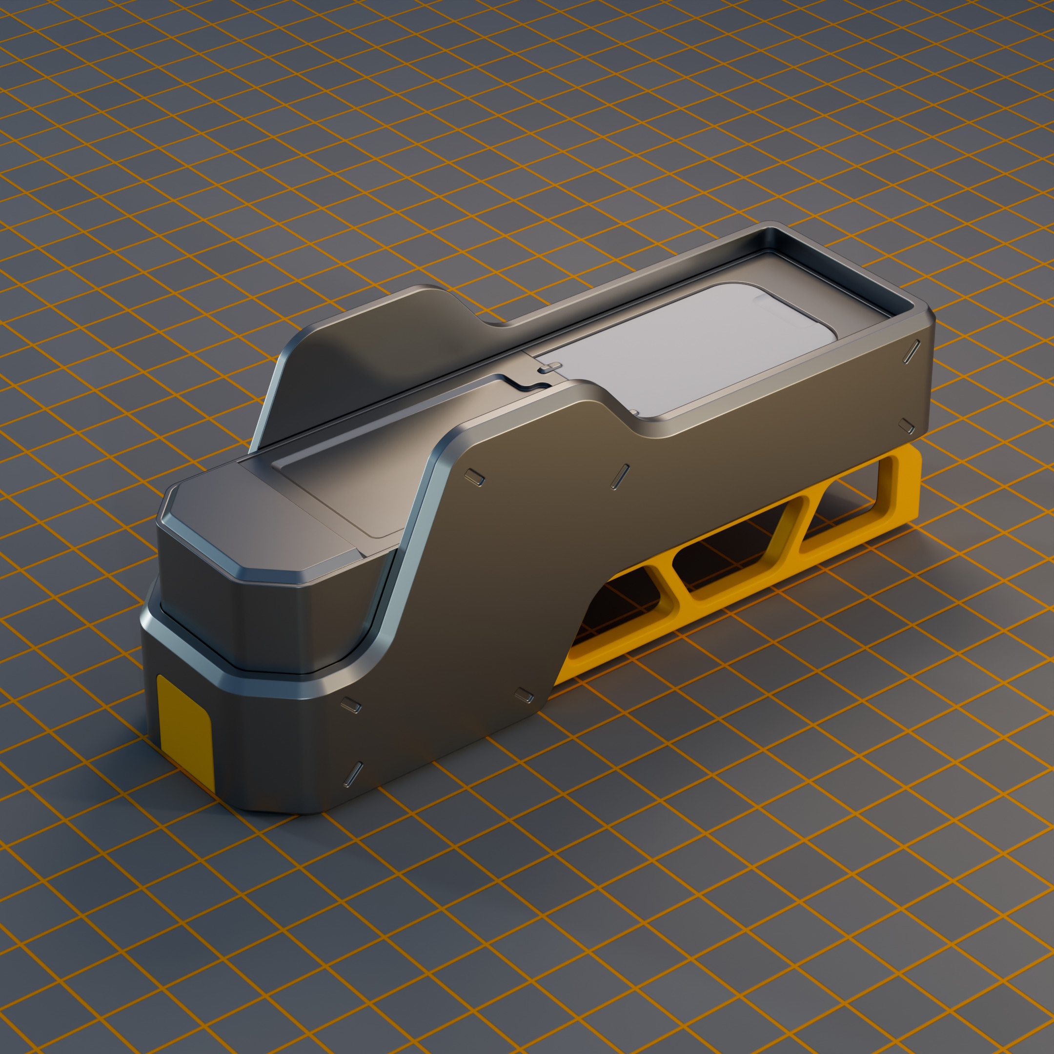 CyberJoint Kitbash HardSurface Pack Low-poly 3D model_6