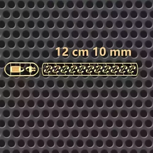 10 MM 12 CM  CUBAN LINK CHAIN FOR BRACELET OR NECKLACE