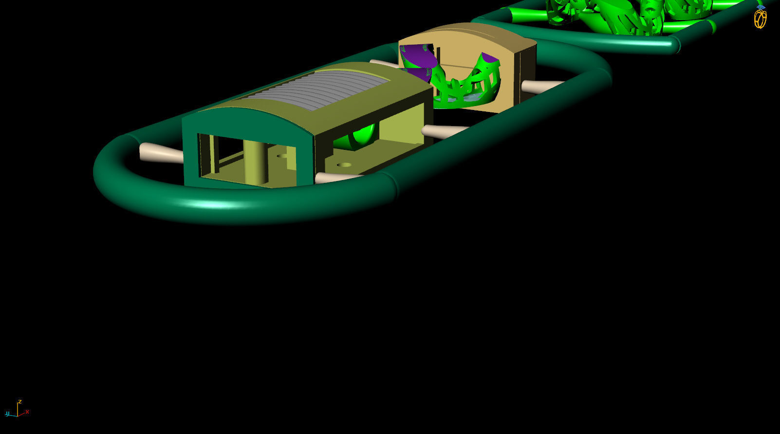 10 MM 12 CM CUBAN LINK CHAIN FOR BRACELET OR NECKLACE 3D print model_7