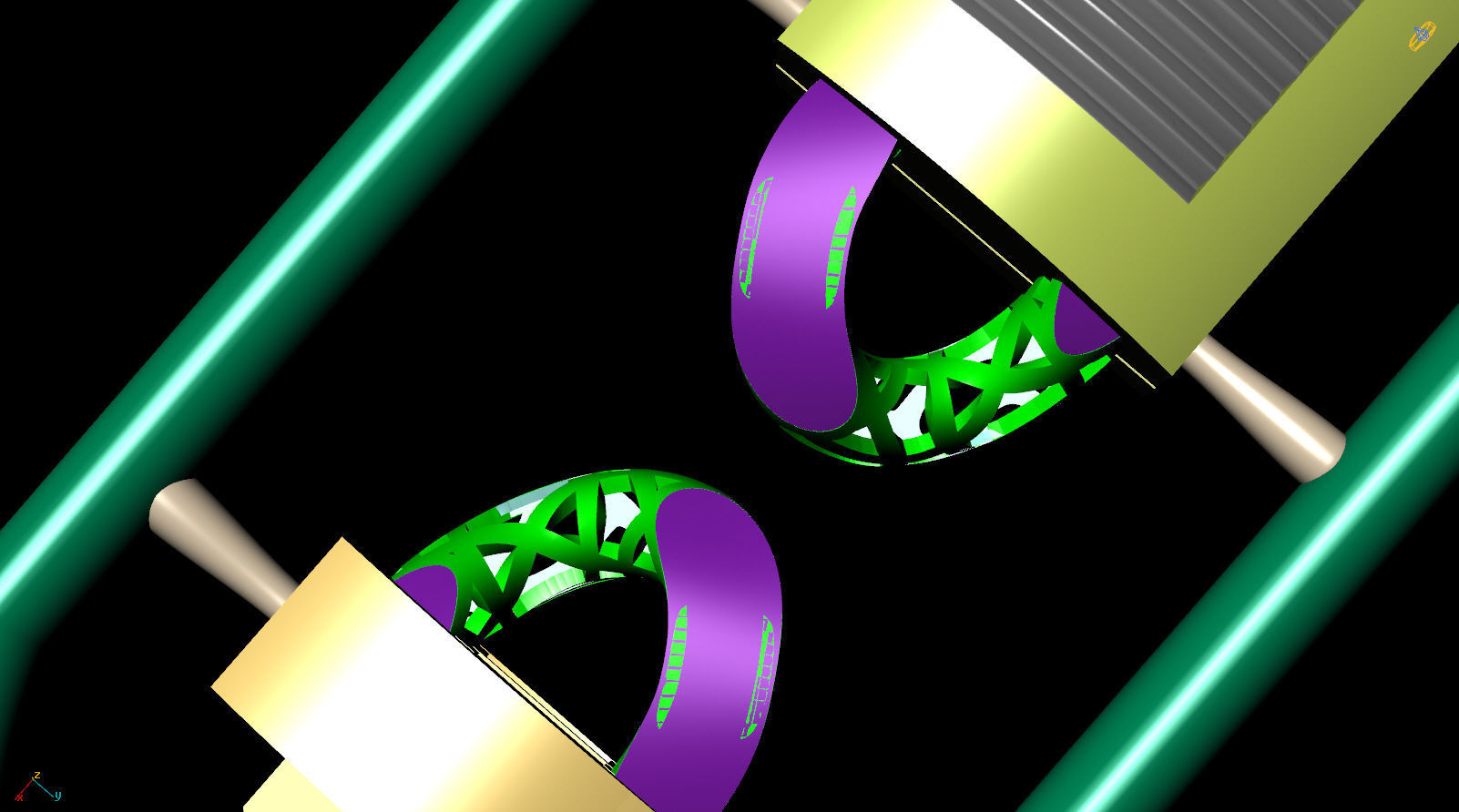 10 MM 12 CM CUBAN LINK CHAIN FOR BRACELET OR NECKLACE 3D print model_9