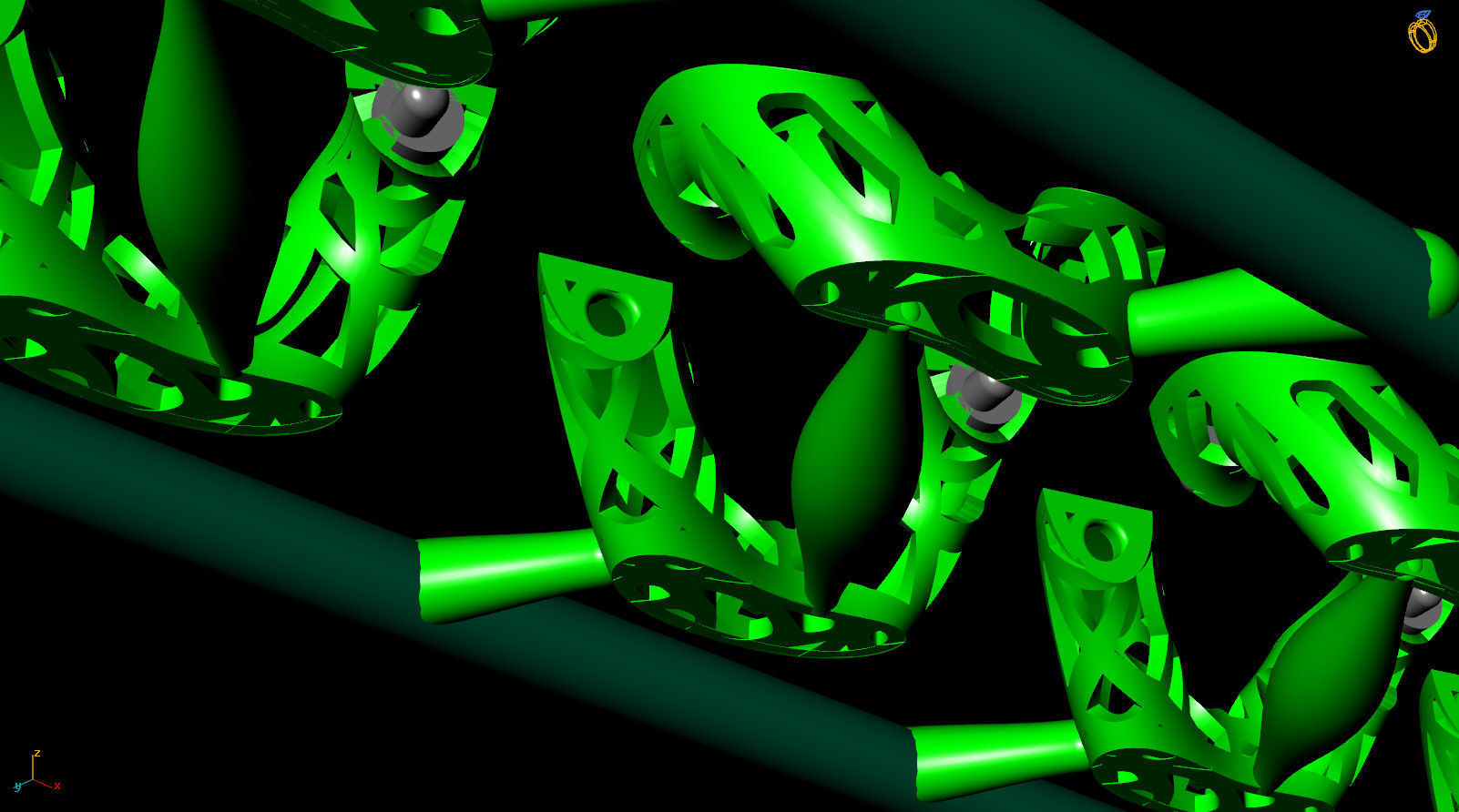 10 MM 12 CM CUBAN LINK CHAIN FOR BRACELET OR NECKLACE 3D print model_4