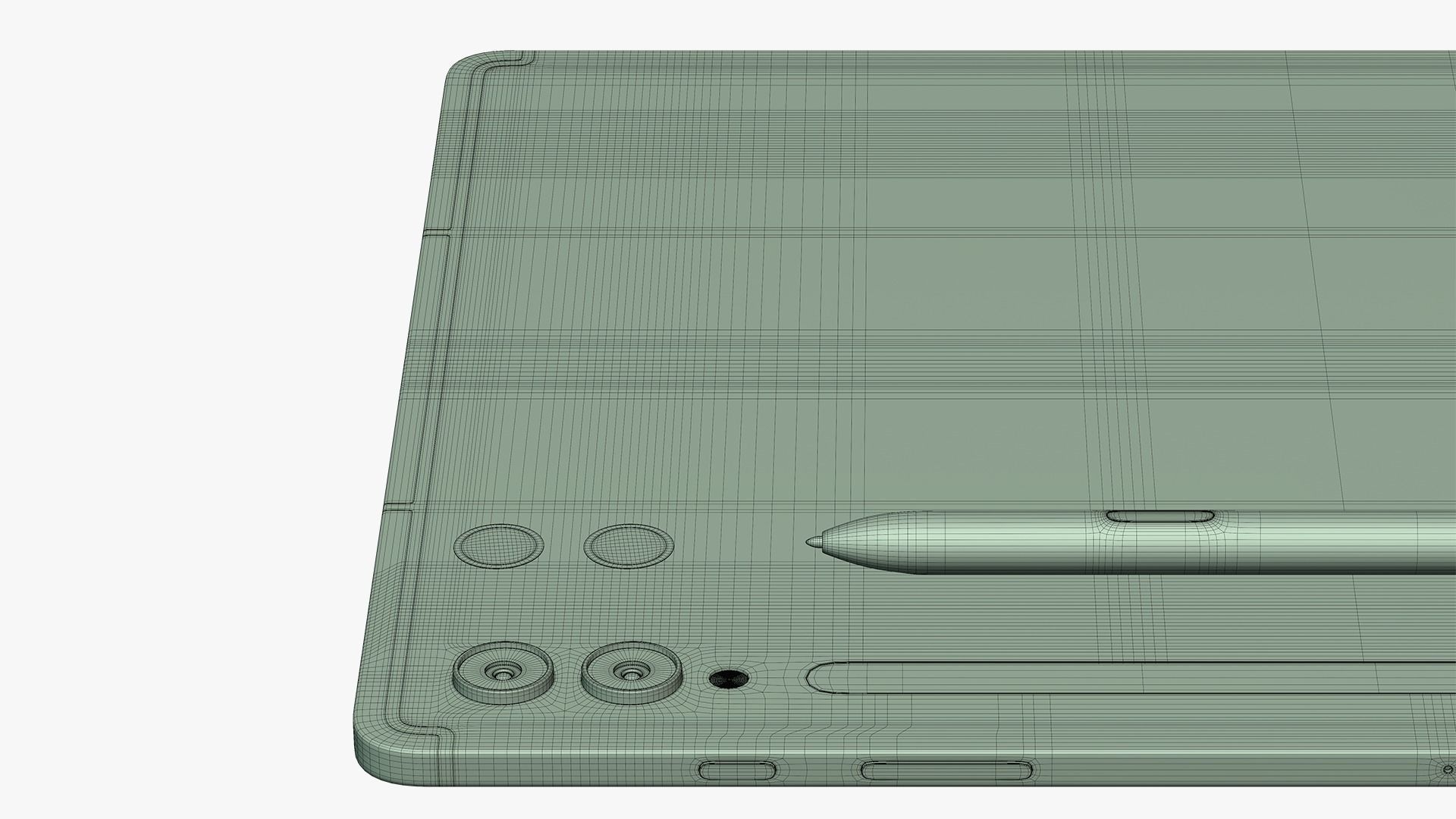 Samsung Galaxy Tab S9 Ultra Graphite 3D model_24