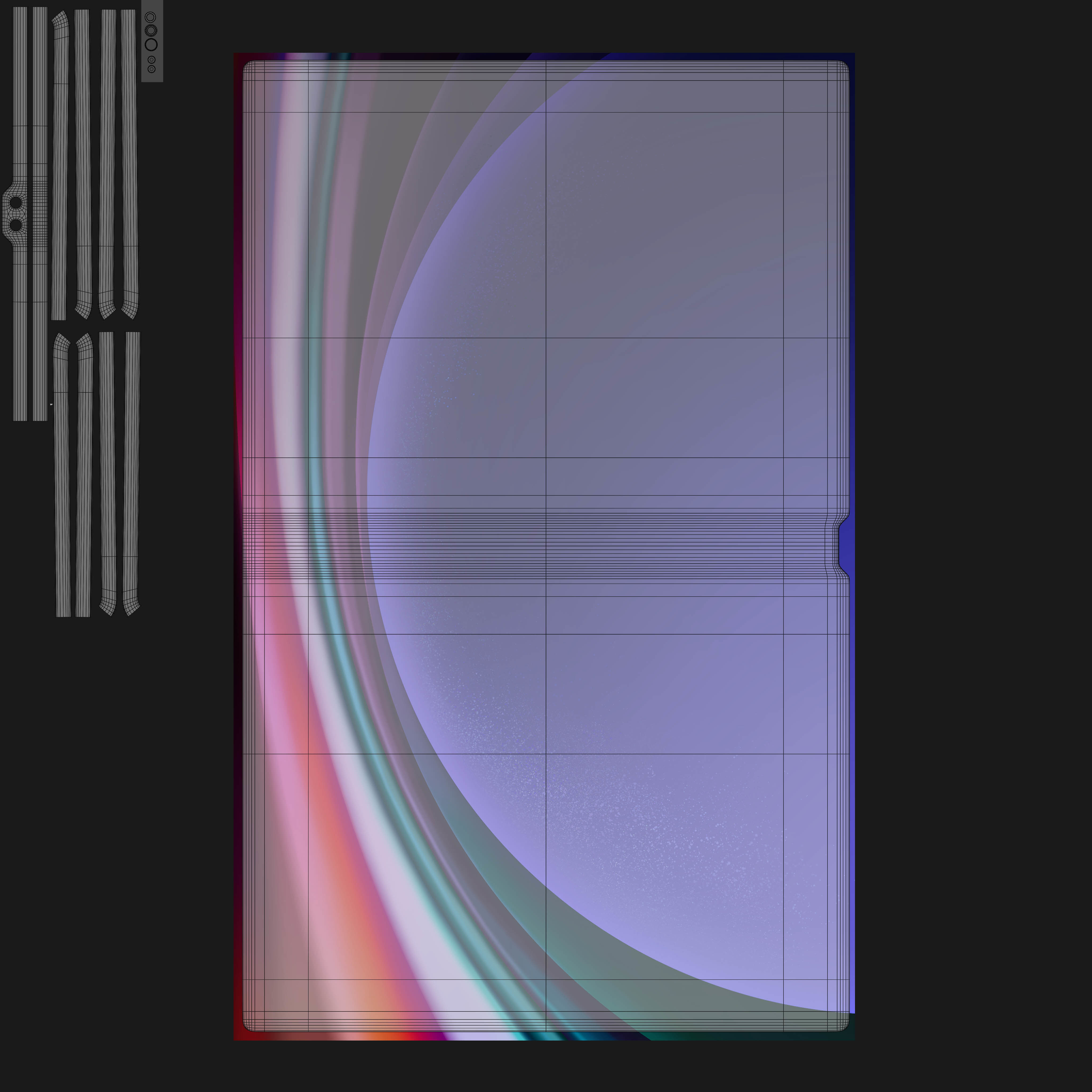 Samsung Galaxy Tab S9 Ultra Graphite 3D model_17