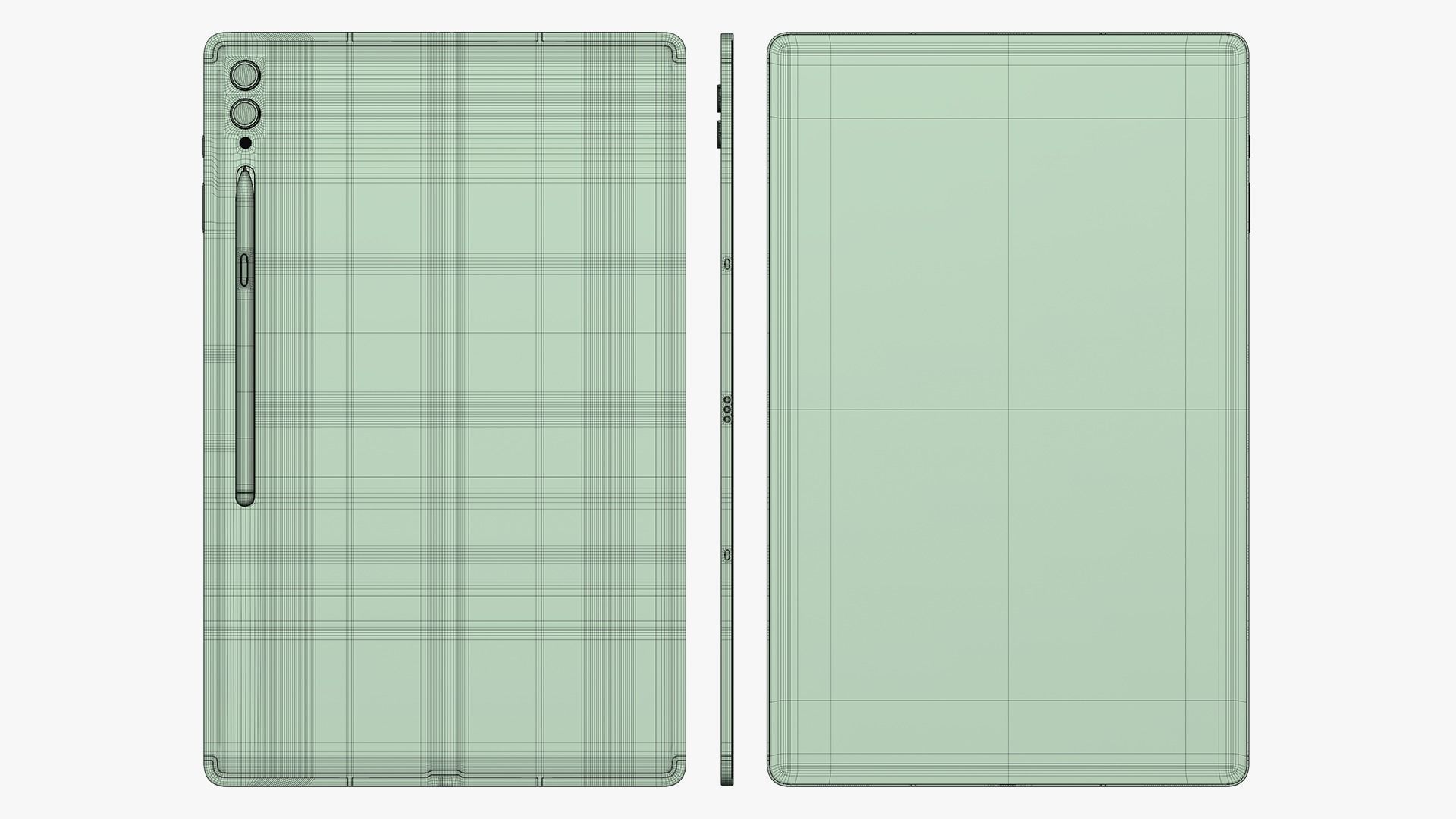 Samsung Galaxy Tab S9 Ultra Graphite 3D model_20