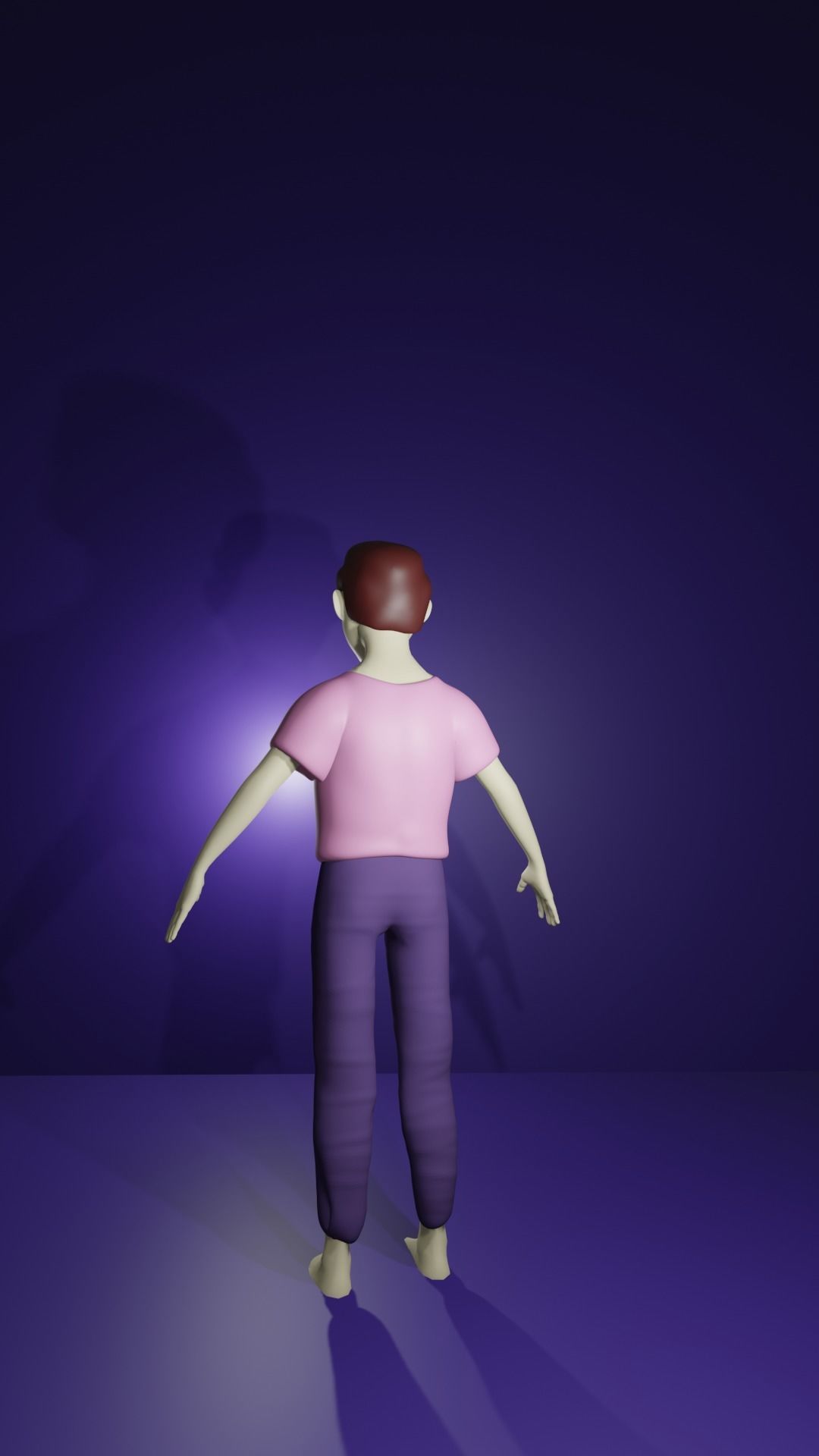 3d modal without rigged Free low-poly 3D model_1