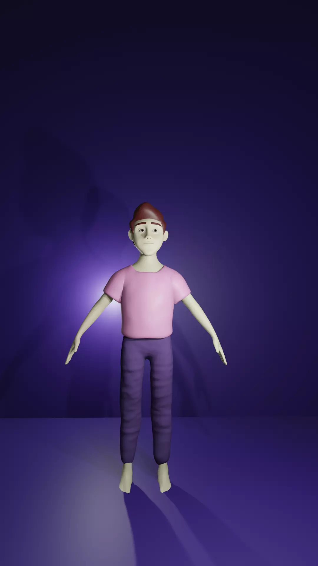 3d modal without rigged Free low-poly 3D model_0