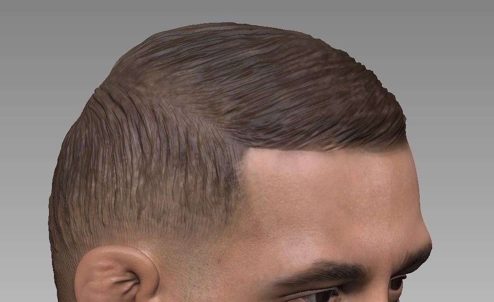 Dustin Poirier Bust  3D print model_9