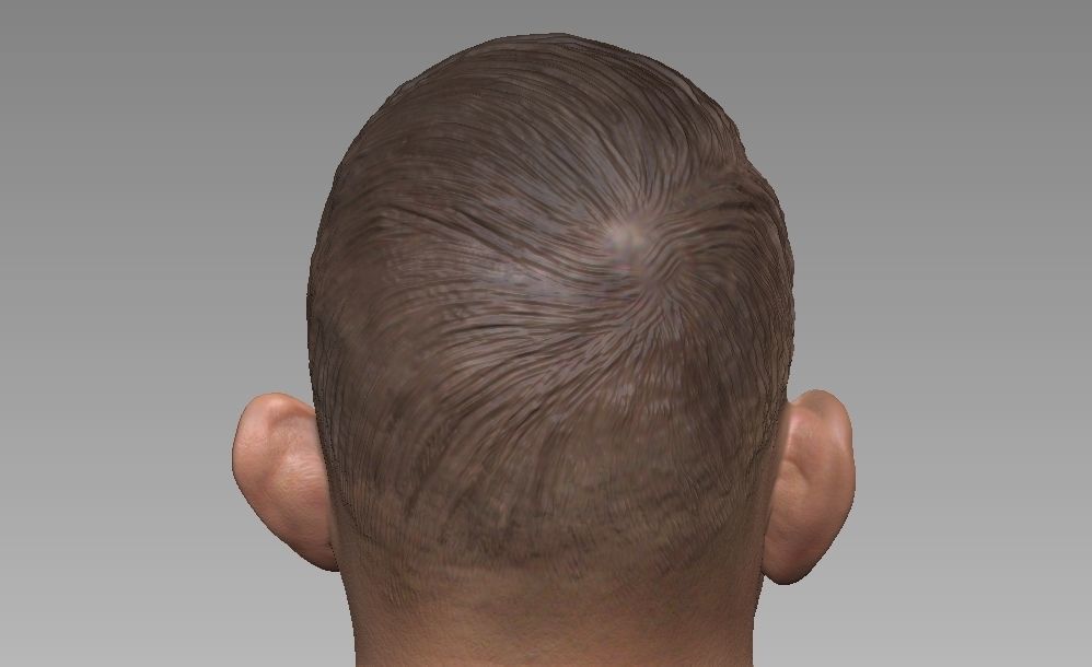 Dustin Poirier Bust  3D print model_10