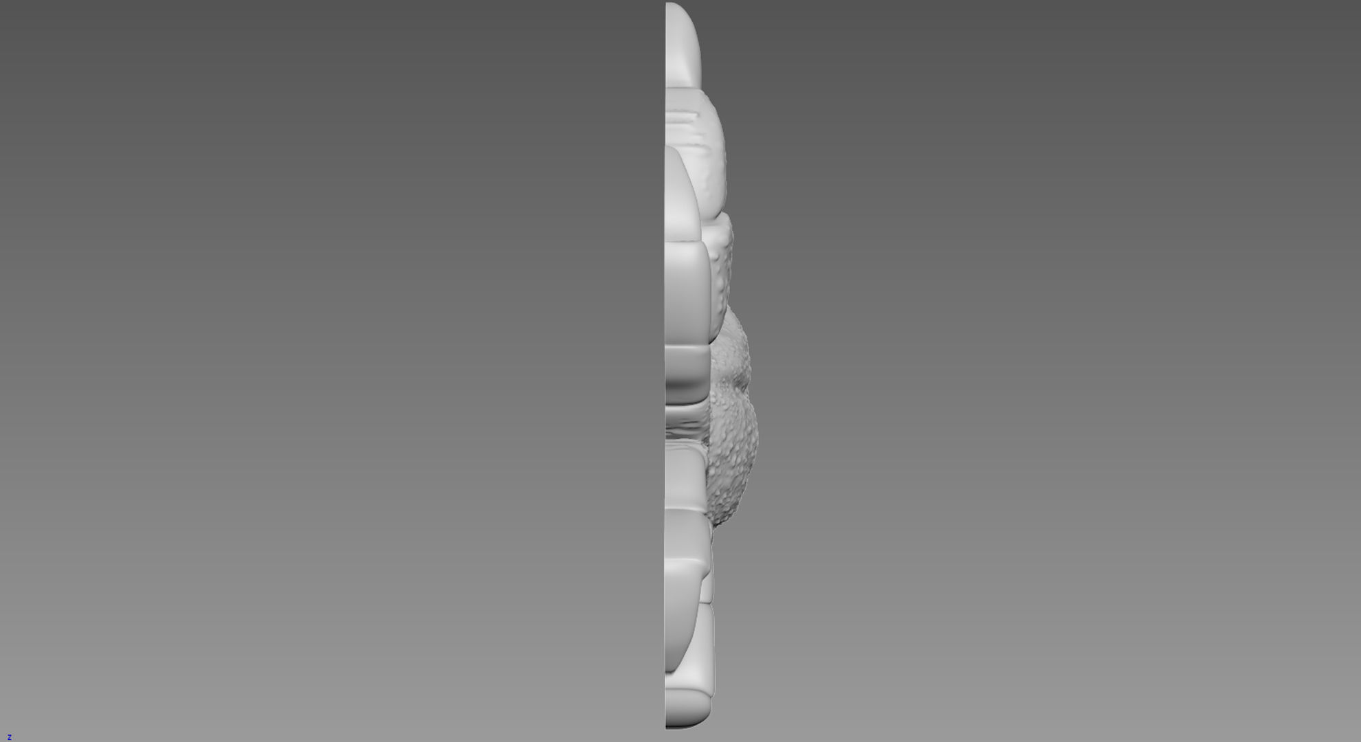 Crab Relief 3D model_4