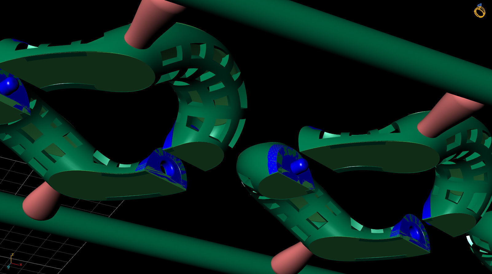 12 MM 16 CM  CUBAN LINK CHAIN PARTS FOR BRACELET OR NECKLACE 3D print model_1