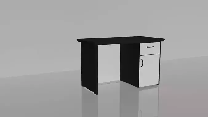 Wooden Table 3D Model