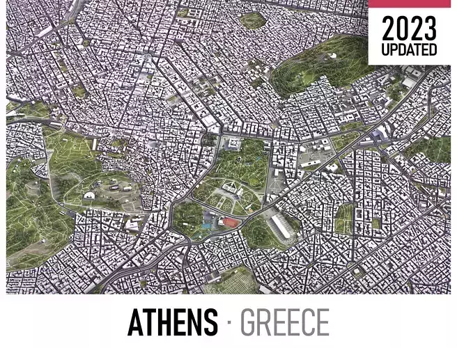 Athens - 3D City