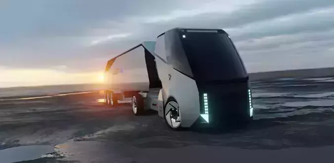 TC truck concept model