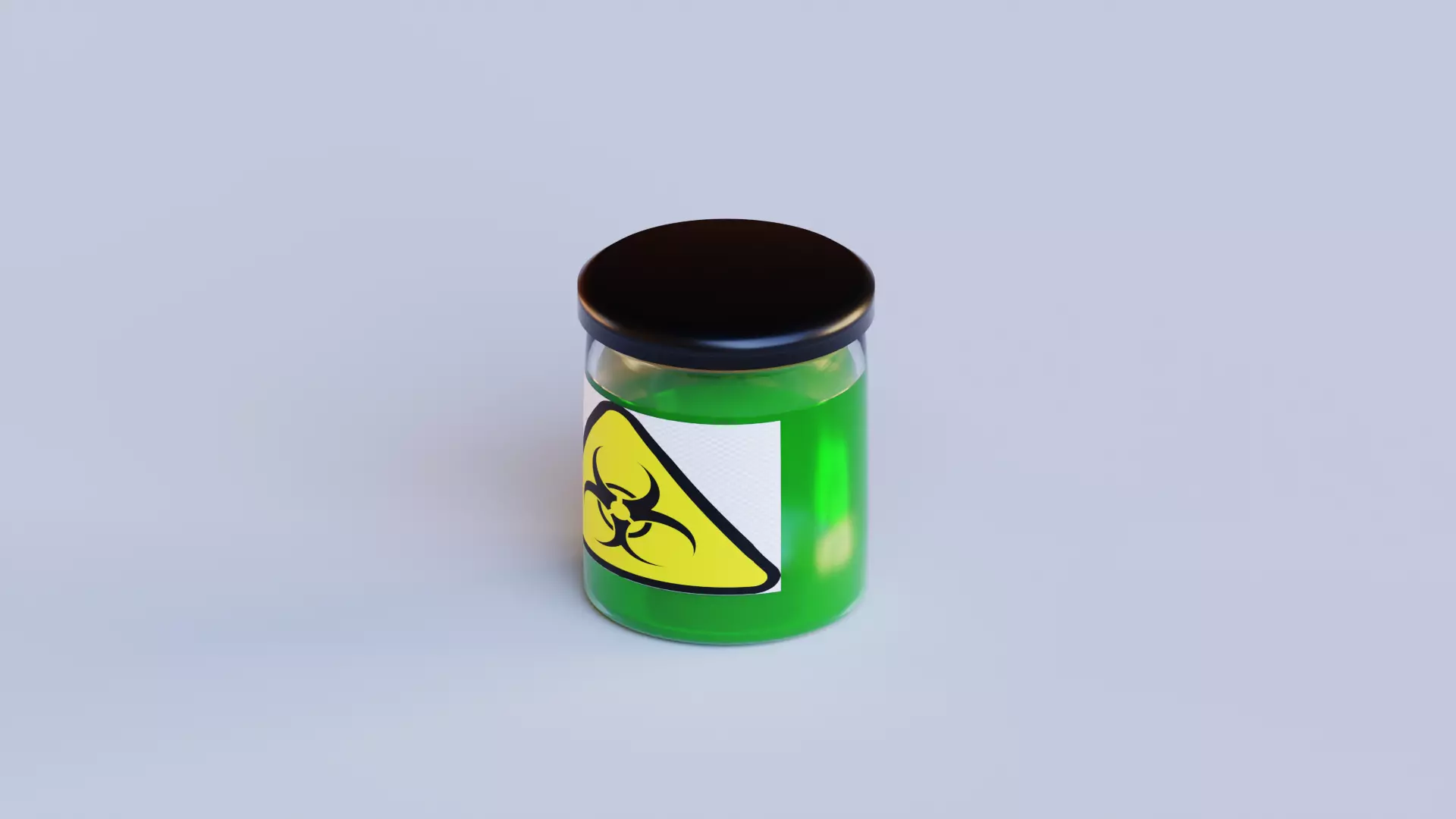 can of chemicals Free 3D model