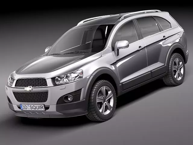 chevrolet captiva 2012 3D model