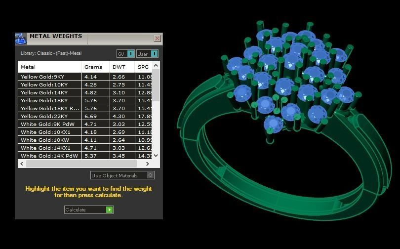 Engagement ring 3D print model_15