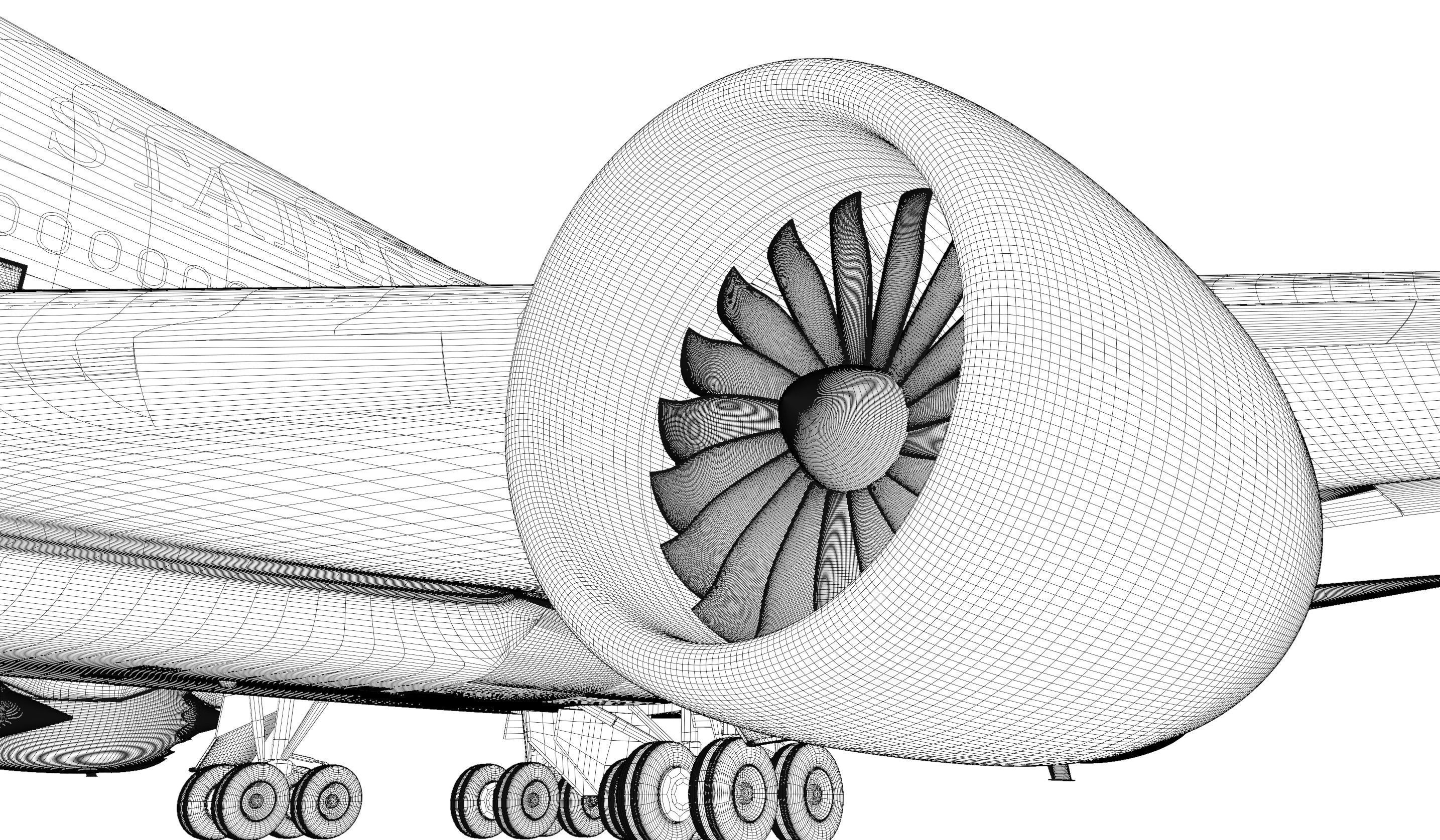 747-8 Airforce One 3D model_21