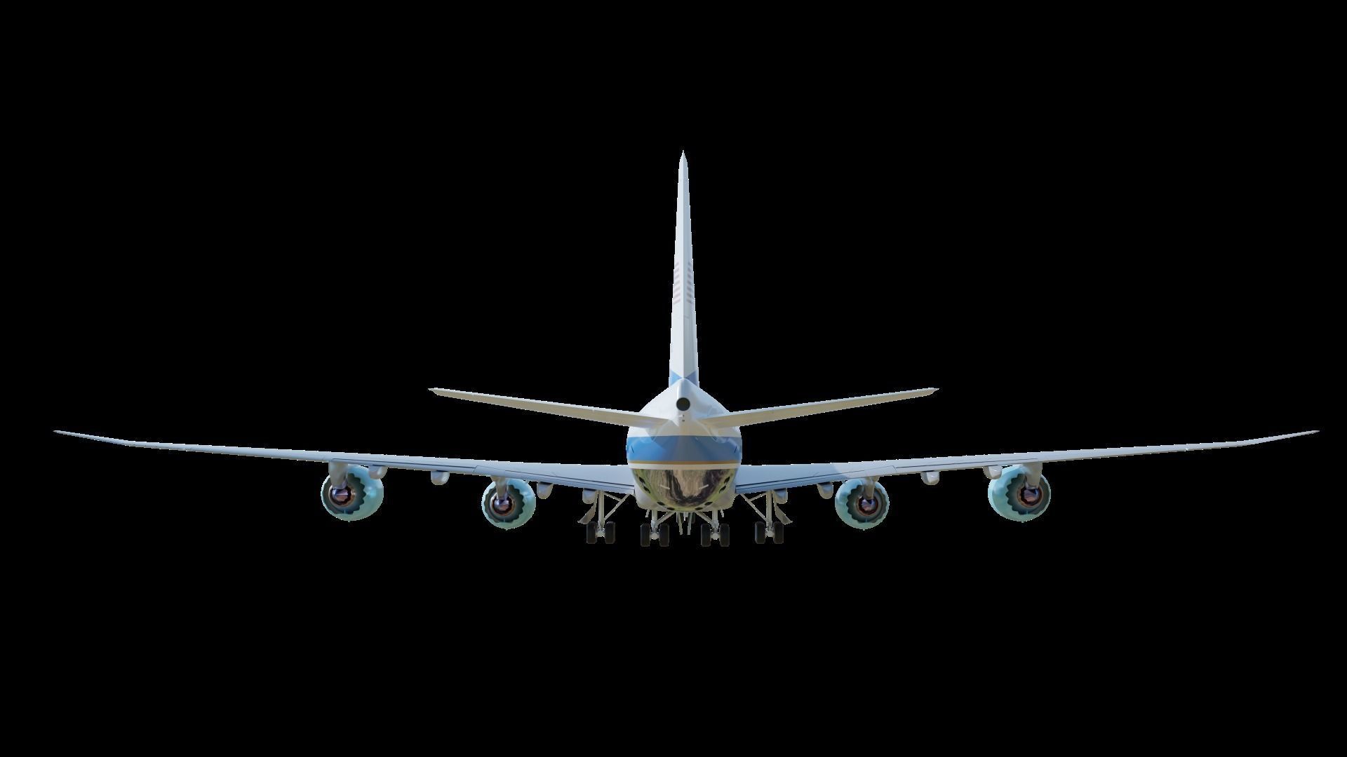747-8 Airforce One 3D model_18