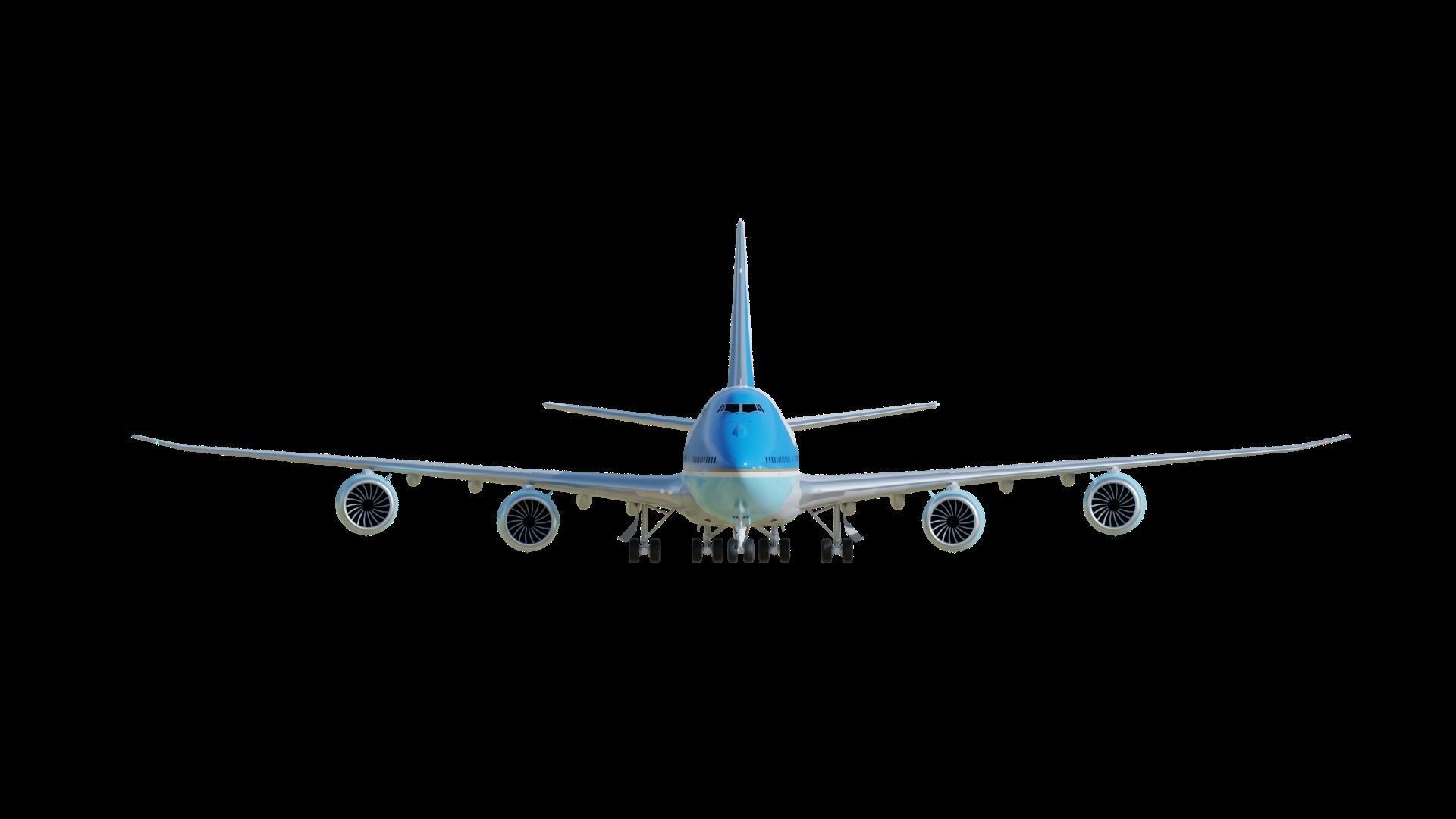 747-8 Airforce One 3D model_17