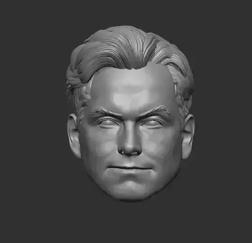 Homelander - Headsculpt for Action Figures and Shoulder pads