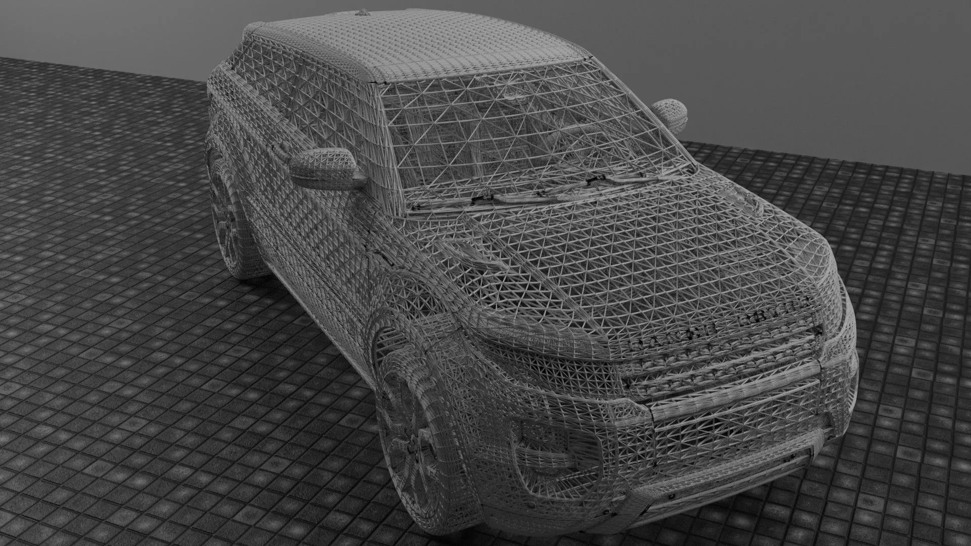 Ranger Rover Evoque 3D print model