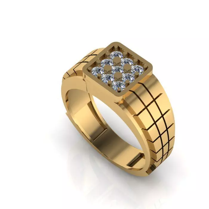 men ring 3D print model