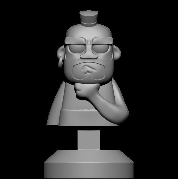 MontaPuerco-Clash Royale 3D print model_2