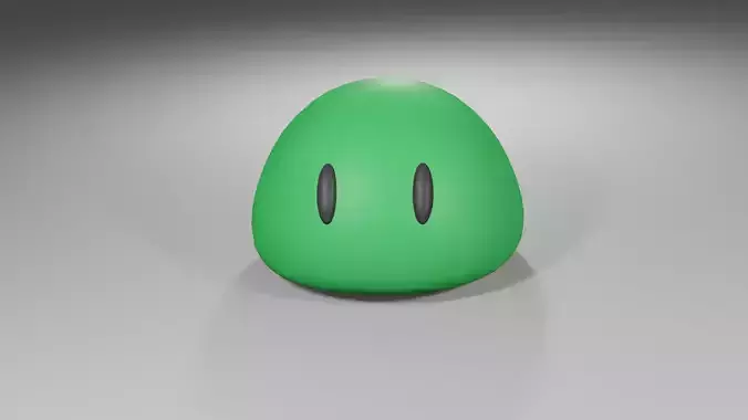 Slime enemy Free low-poly 3D model