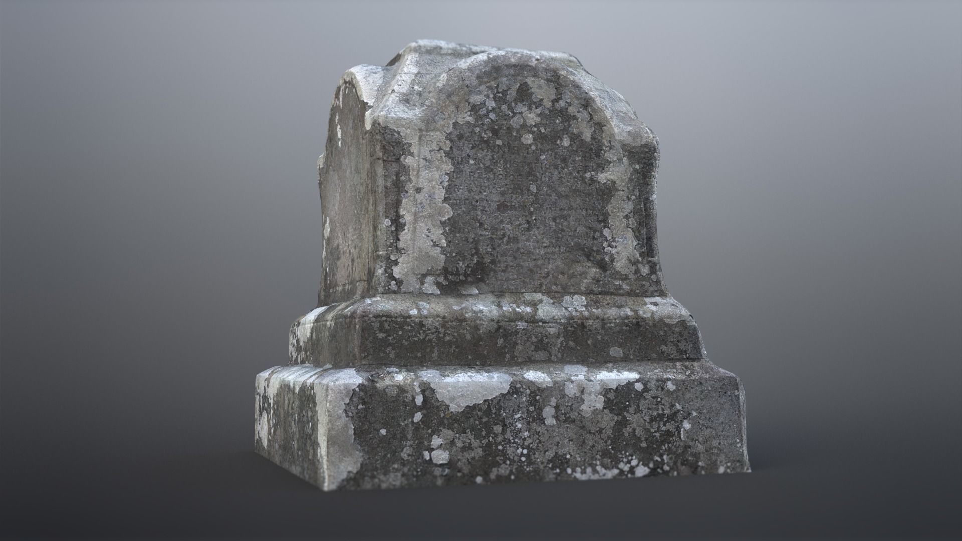 Stone Decor Low-poly 3D model_4