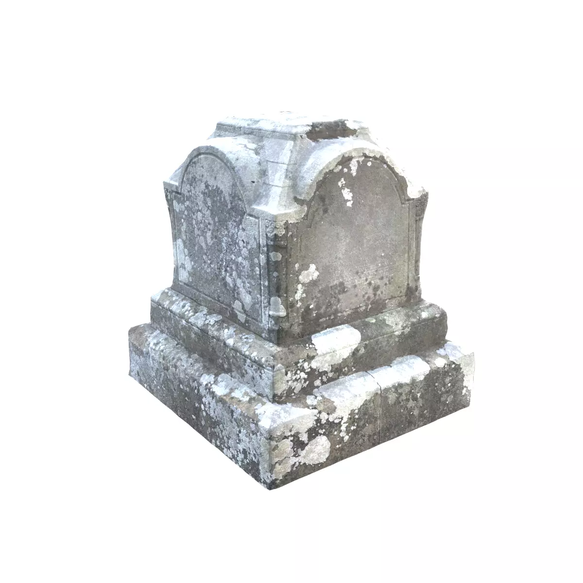 Stone Decor Low-poly 3D model_0