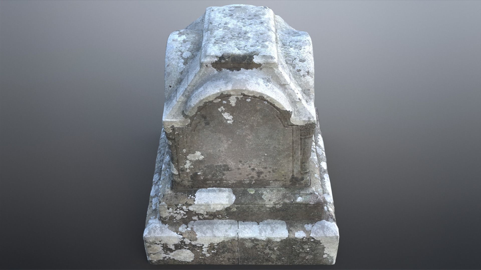 Stone Decor Low-poly 3D model_9