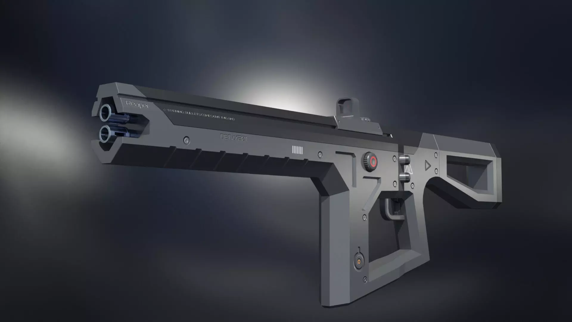 Sci-Fi AR Free low-poly 3D model