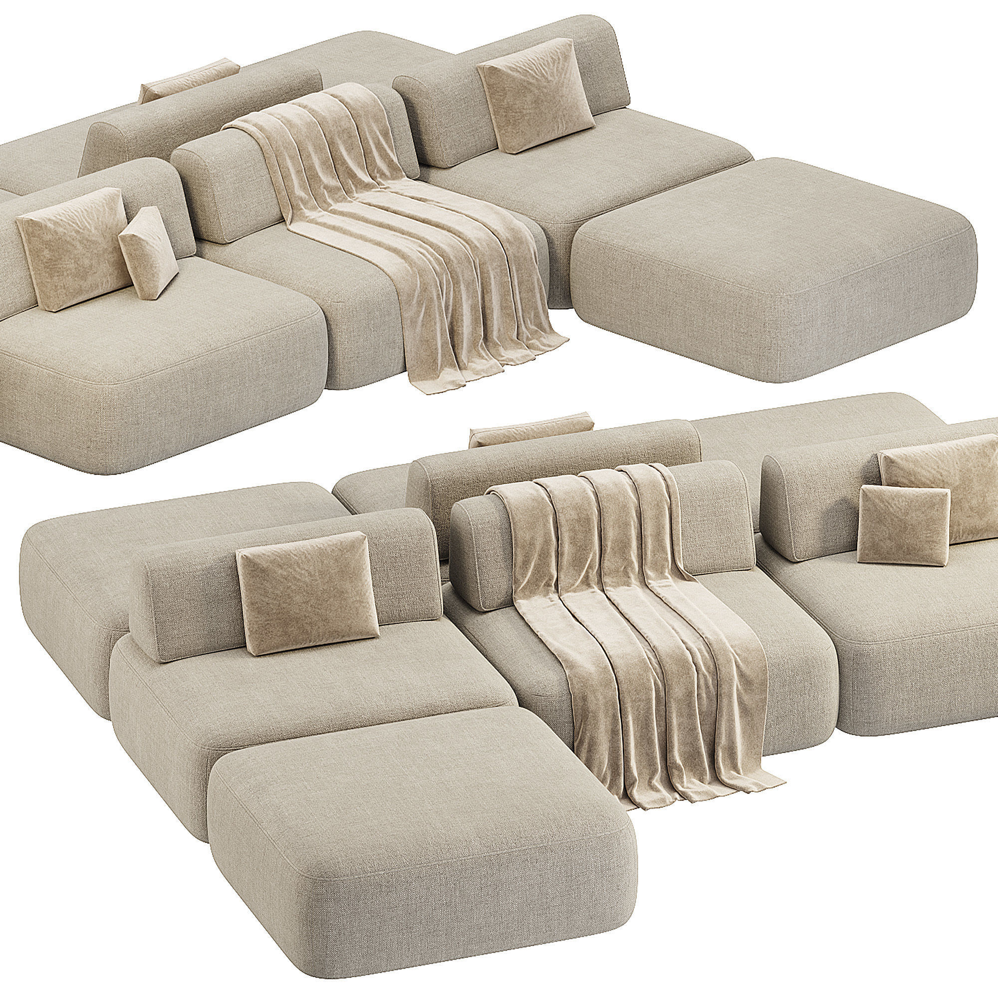 Fat Tony Sofa 3D model_1