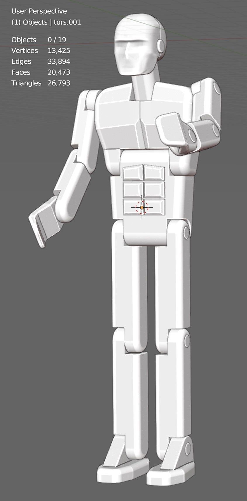 Mannequin 3D print model_8