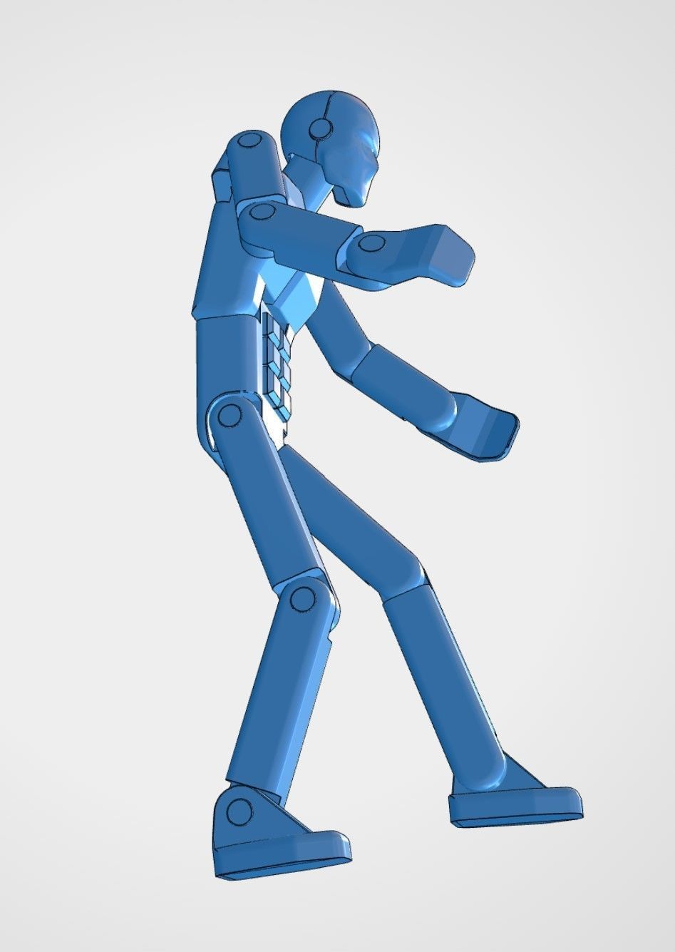 Mannequin 3D print model_12