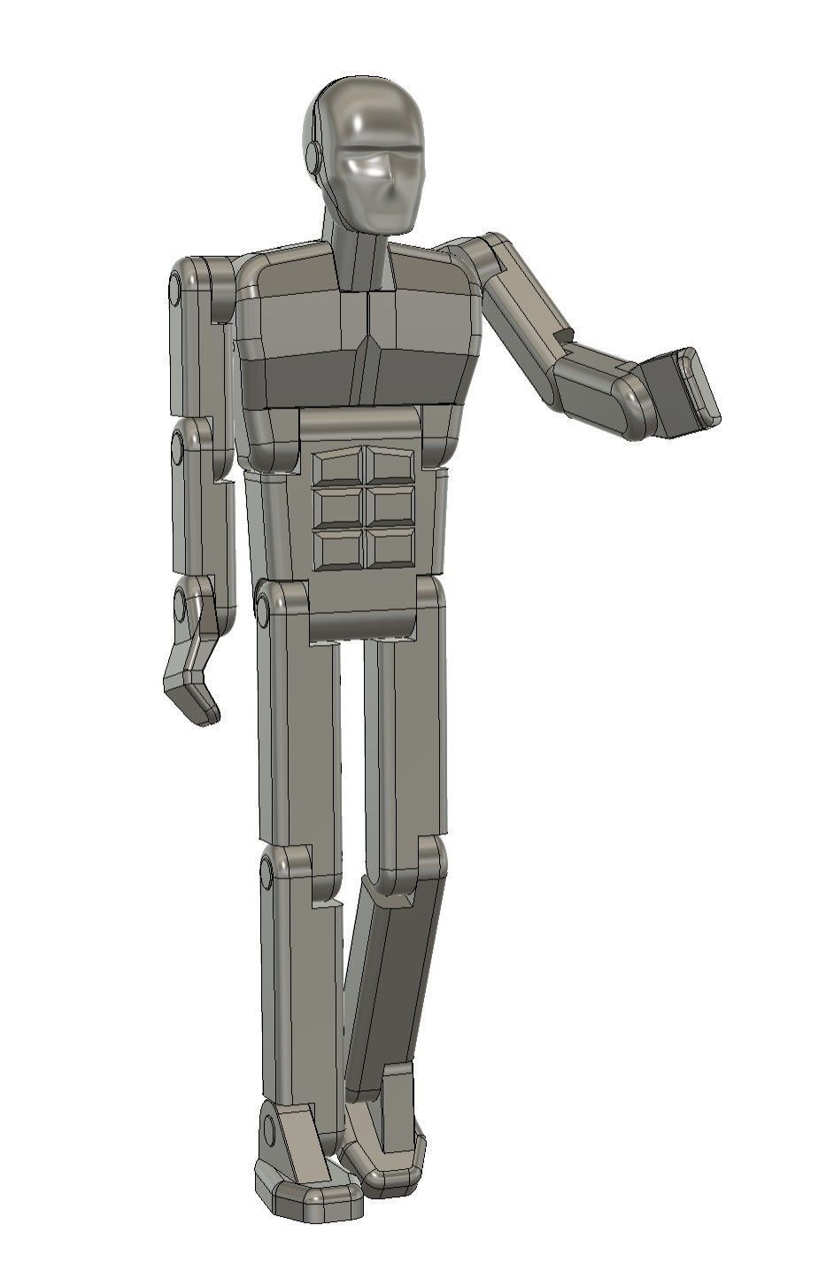 Mannequin 3D print model_16