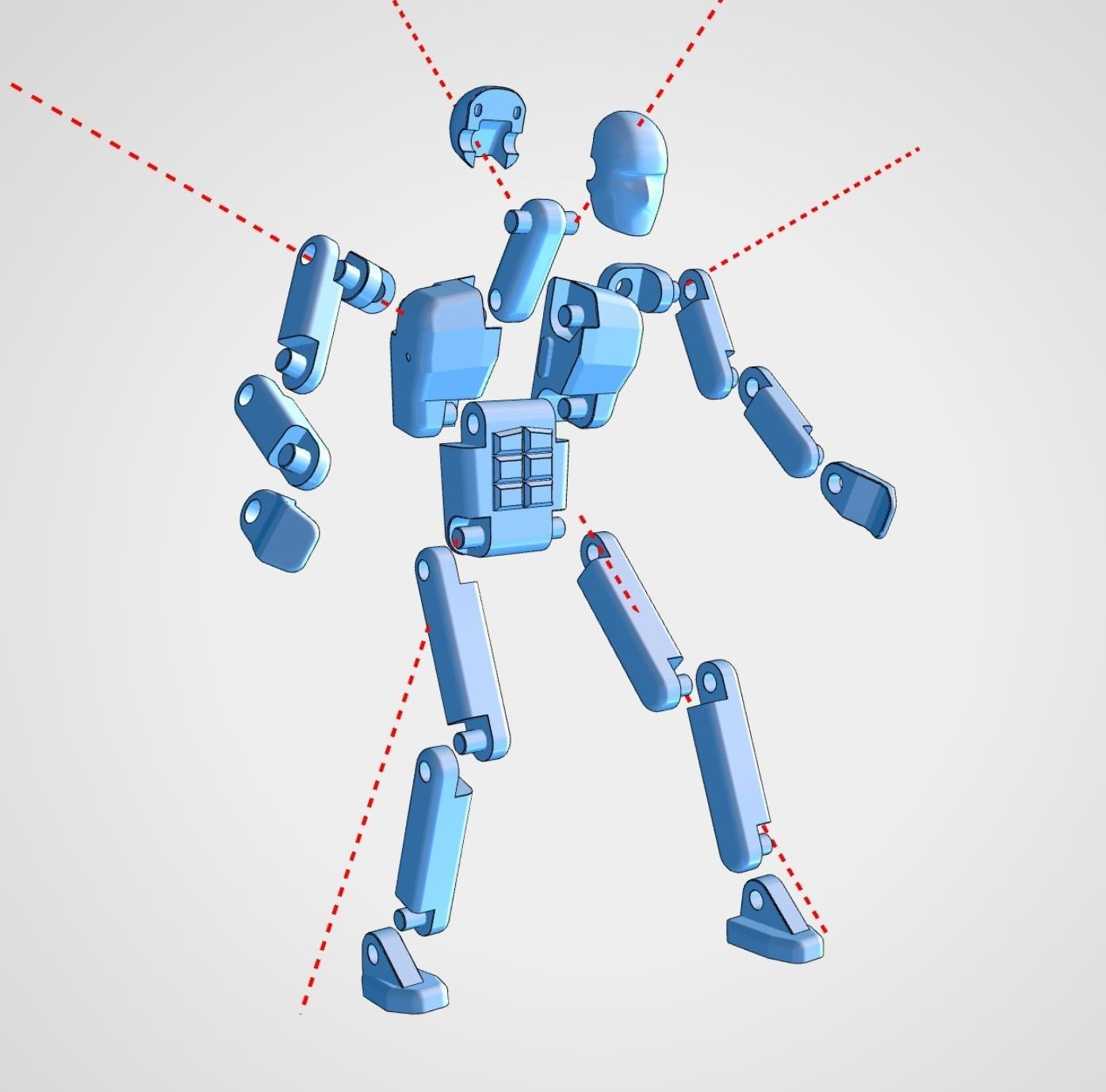 Mannequin 3D print model_1