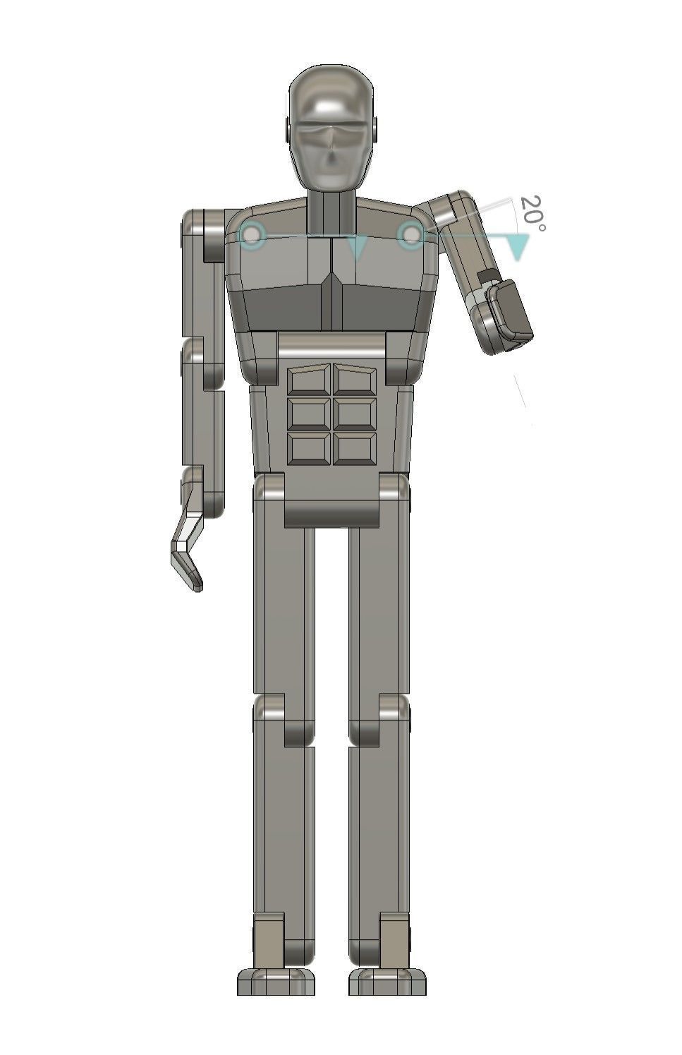 Mannequin 3D print model_3