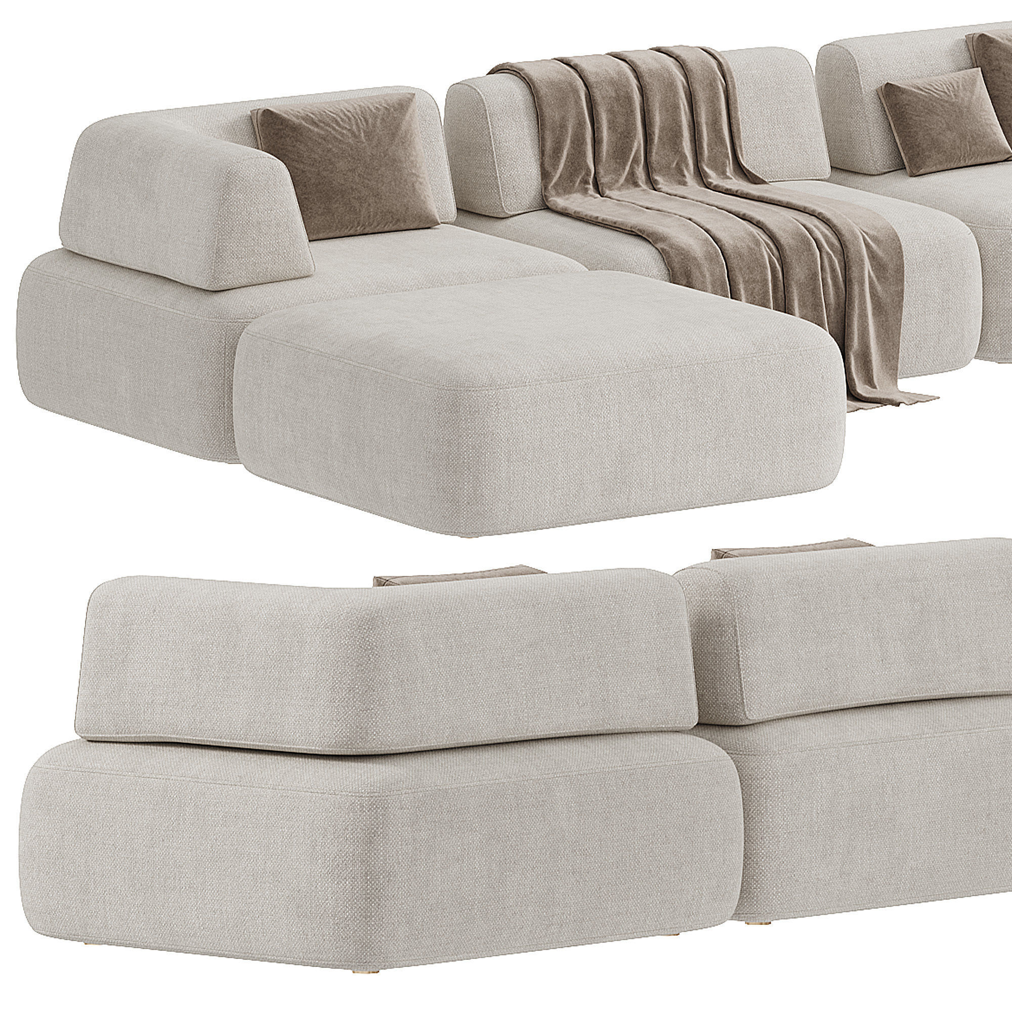 Fat Tony Sofa 2 3D model_1